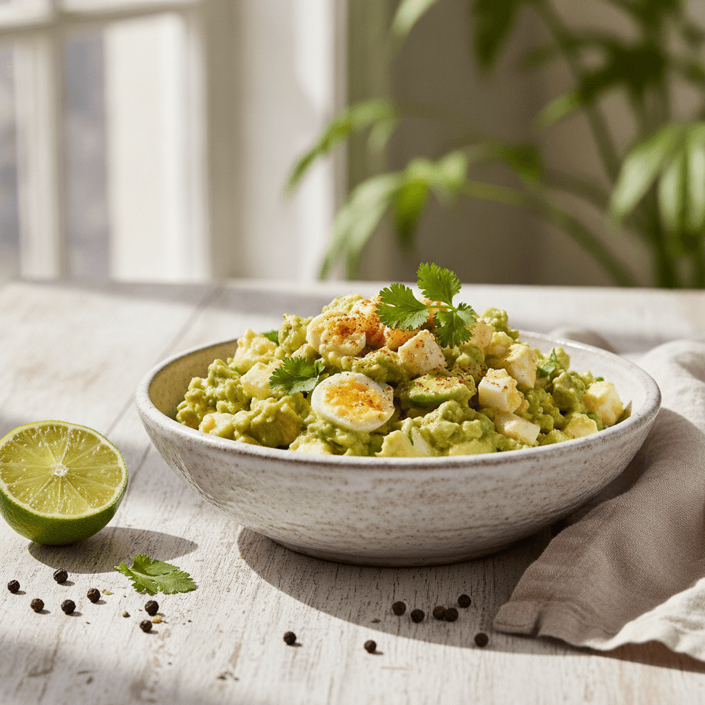 Creamy Avocado Egg Salad (Paleo, Keto, Whole30)