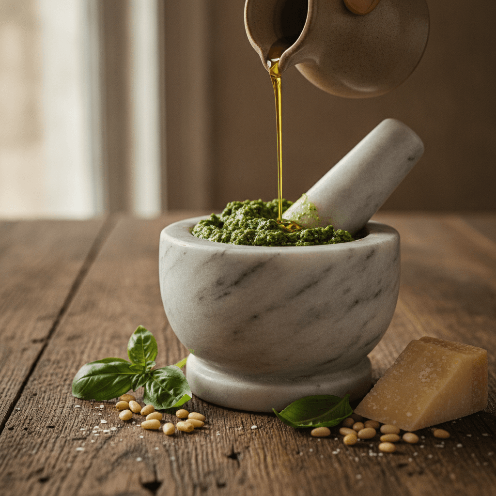 Authentic Basil Pesto Recipe (Pesto alla Genovese)