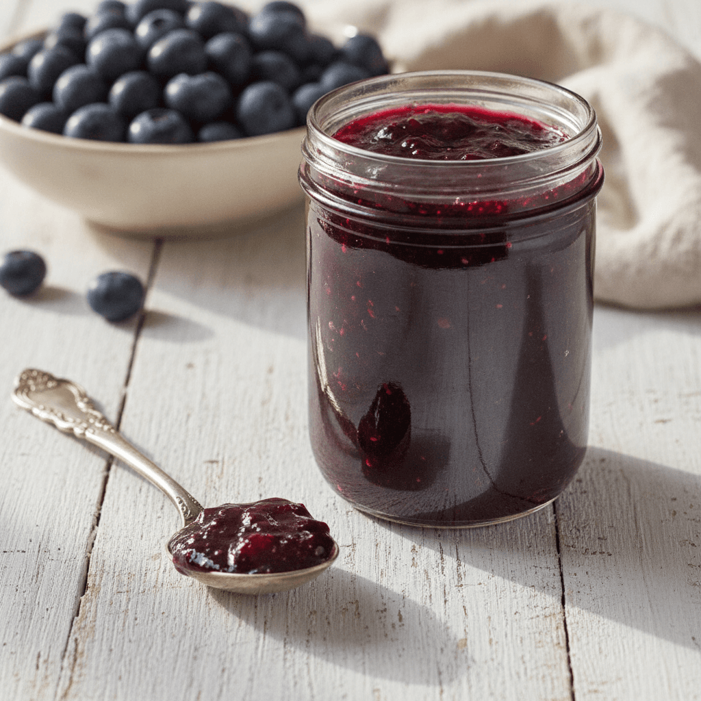 Easy Homemade Blueberry Jam Recipe (No Pectin!)