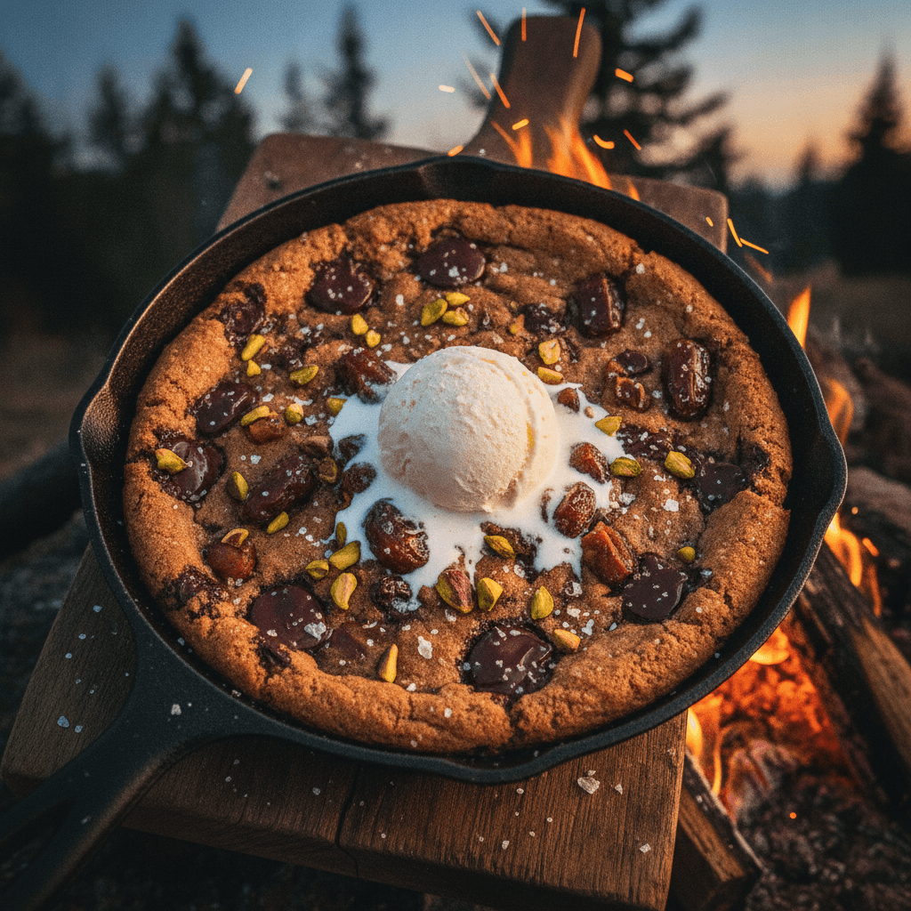 Ultimate Campfire Skillet Cookie Recipe (Gooey & Delicious)