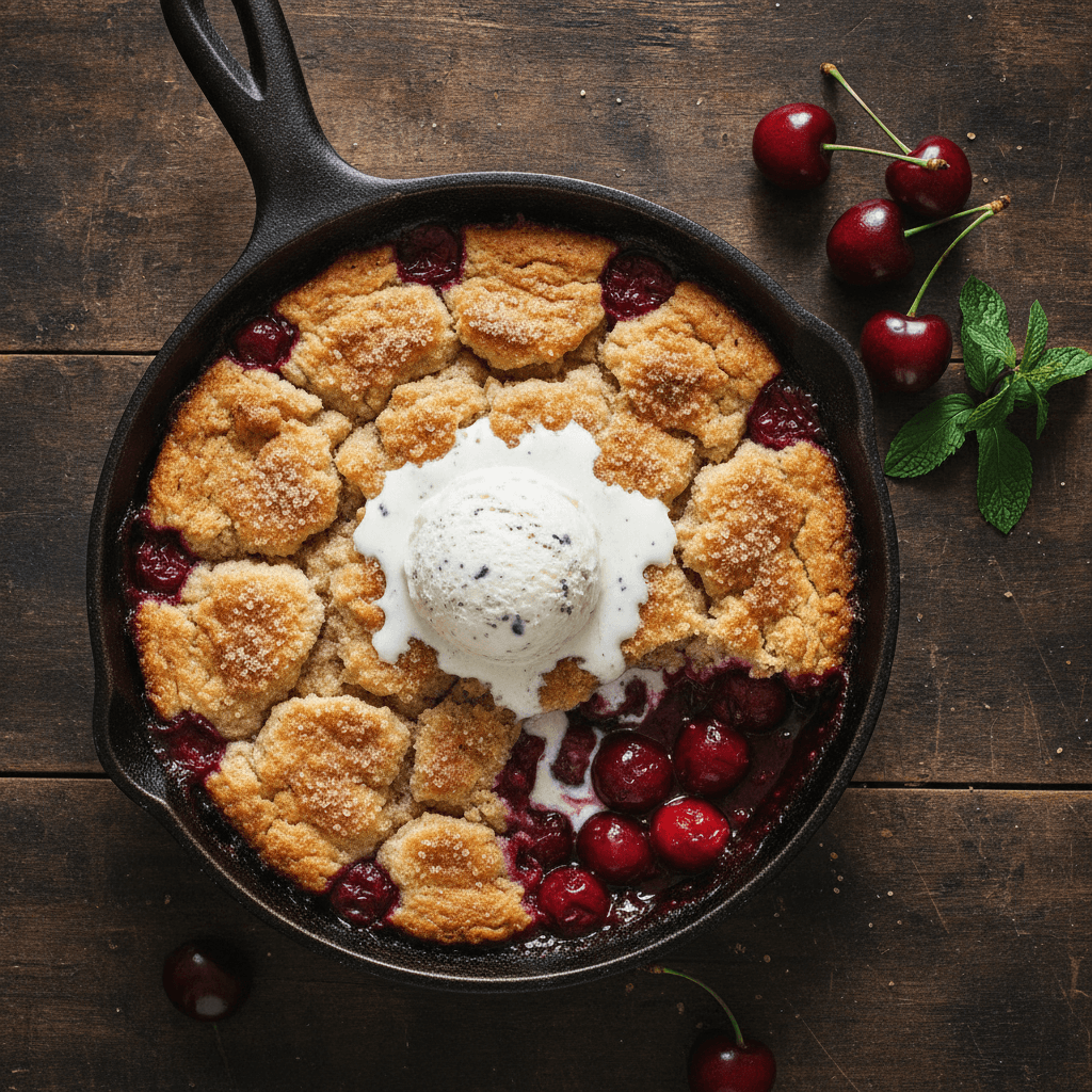 The Ultimate Cherry Cobbler Recipe