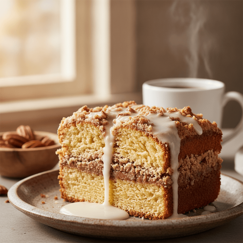 Warm & Cozy Cinnamon Coffee Cake Recipe