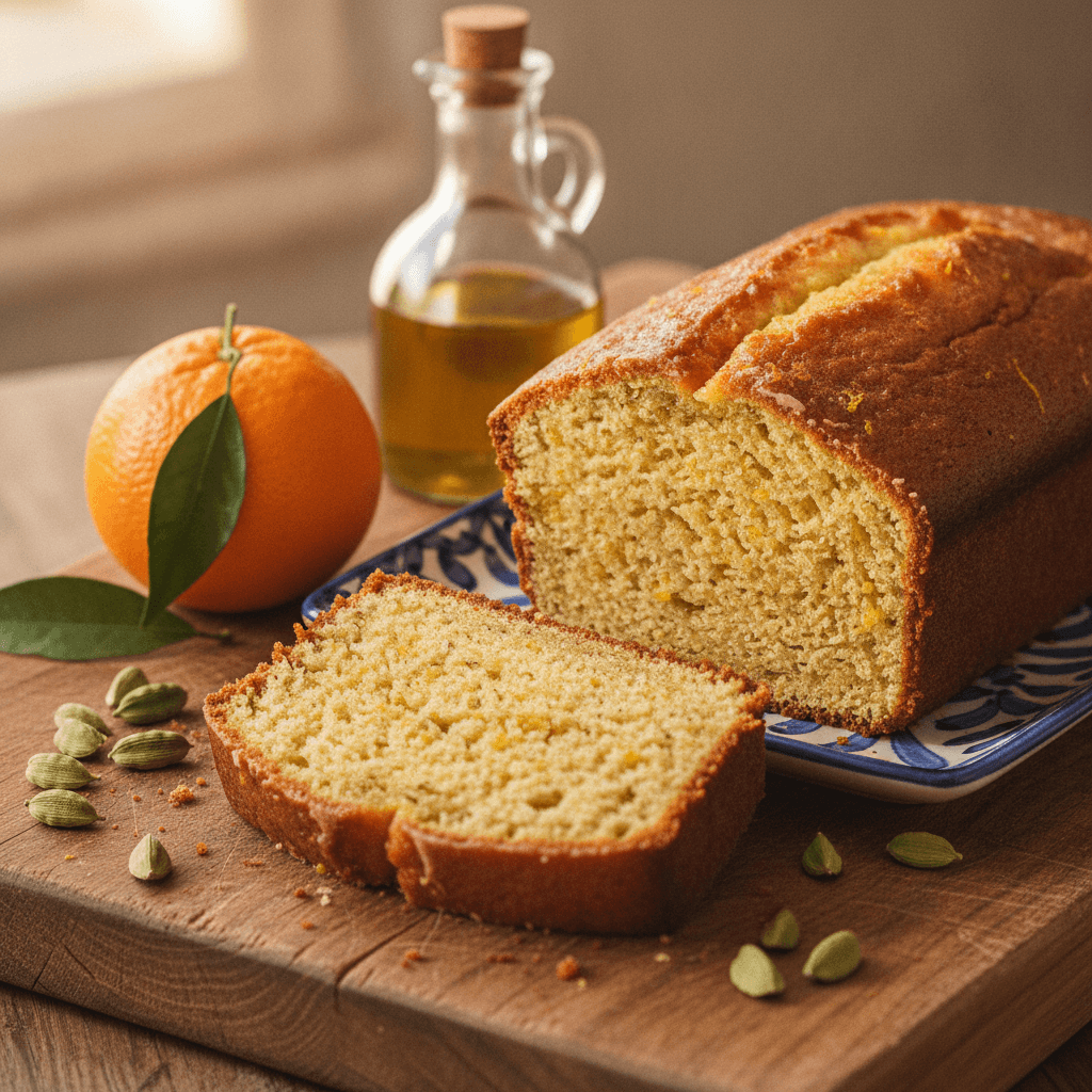 Easy Meal Prep Celebration Cake (Olive Oil & Orange)