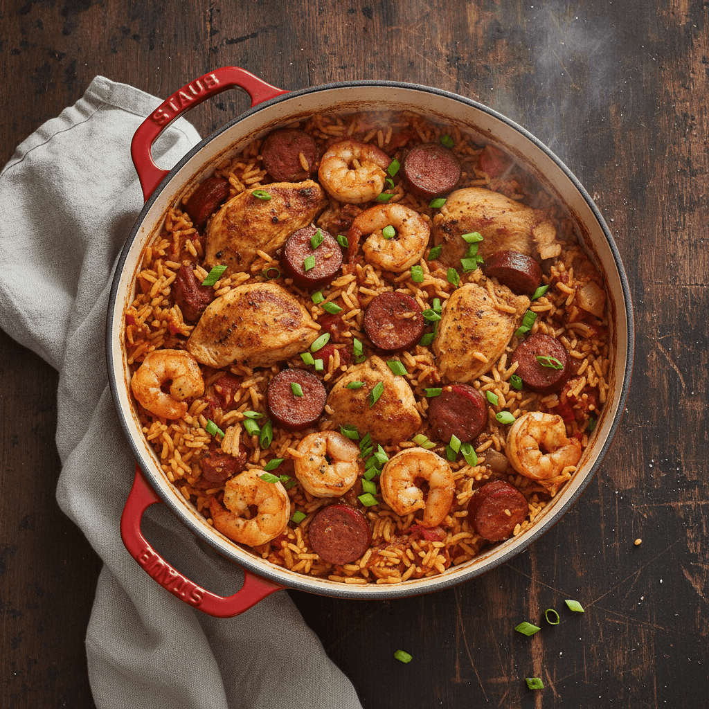 Easy & Flavorful Halal Jambalaya Recipe