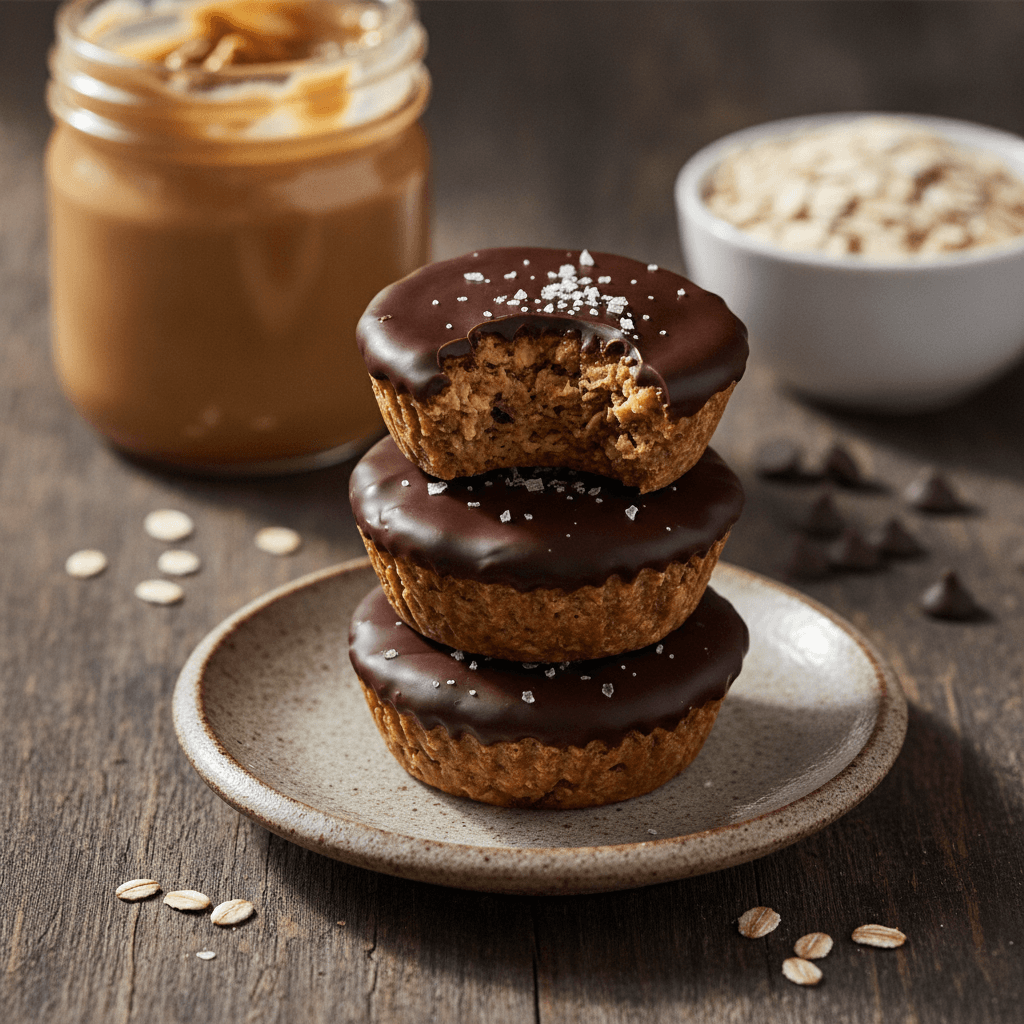 Healthy Peanut Butter Oat Cups (Easy No-Bake Recipe)