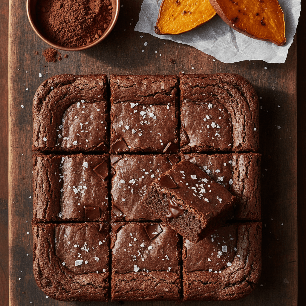 The Best Fudgy Sweet Potato Brownies Recipe