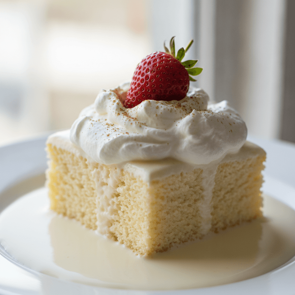 Perfectly Moist Halal Tres Leches Cake Recipe
