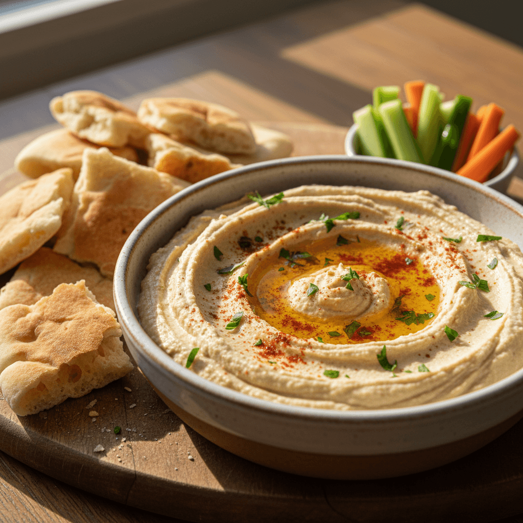 Creamy 15-Minute Hummus Recipe (Easy & Authentic)