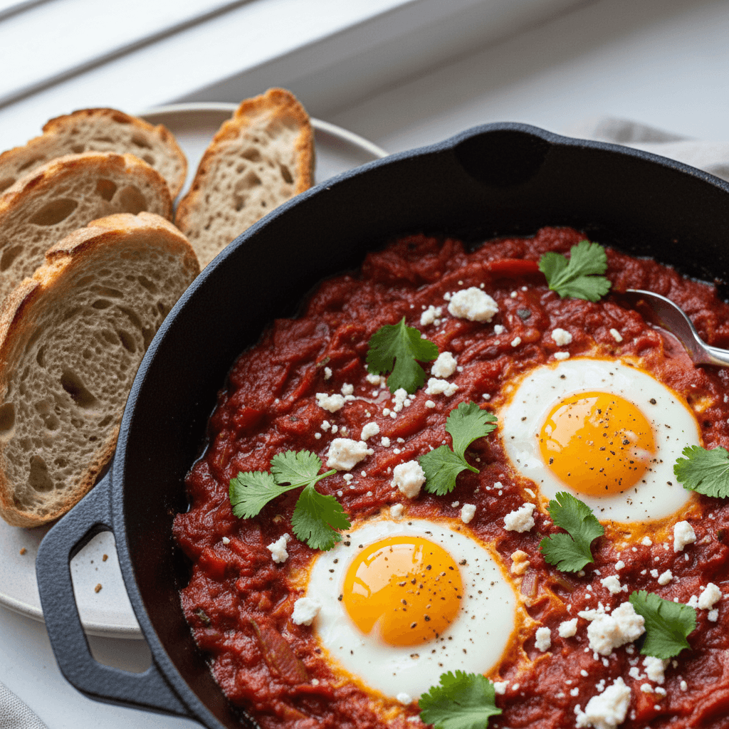 Easy Authentic Shakshuka Recipe (One Pan!)