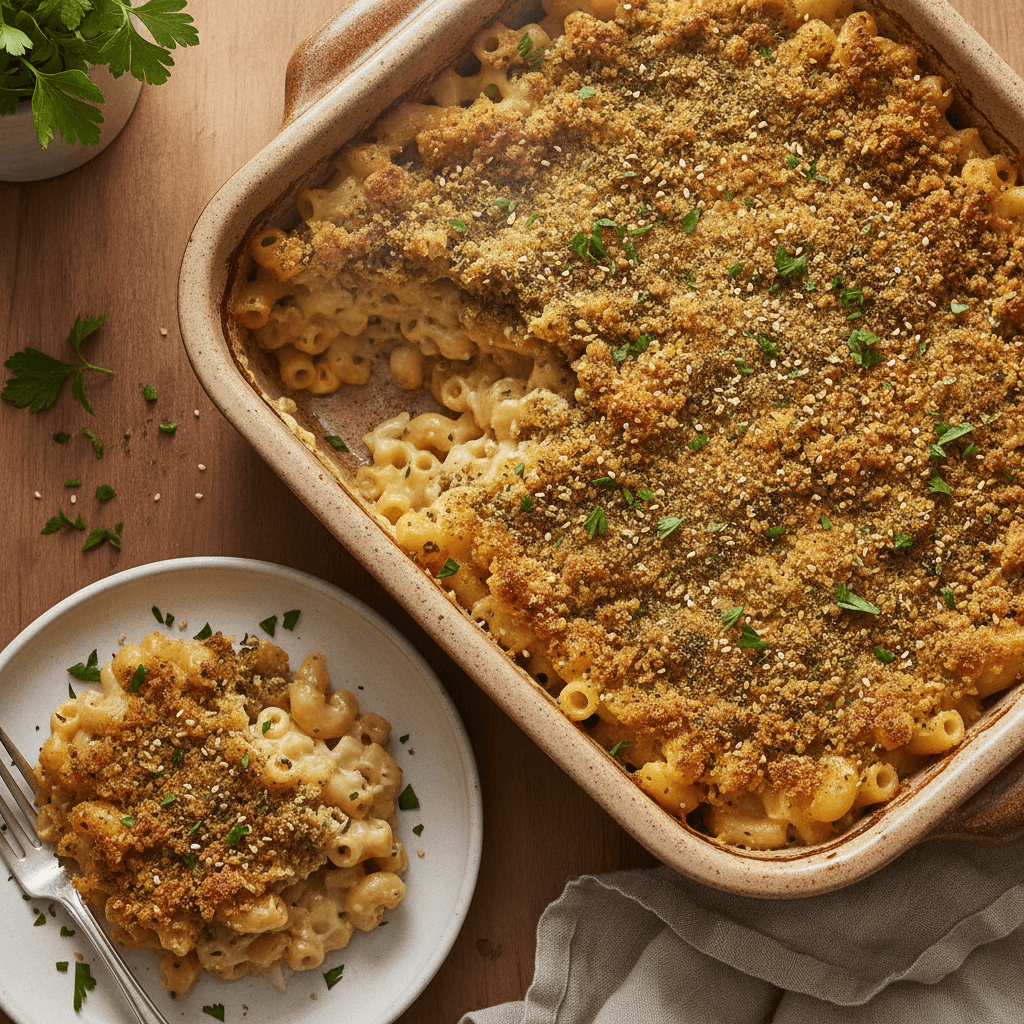 Creamy Za'atar Baked Mac and Cheese Recipe