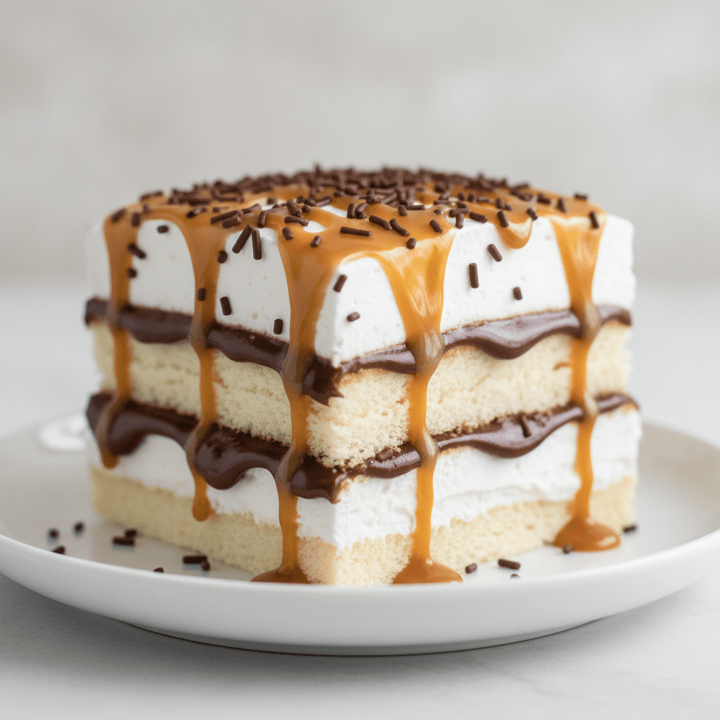 Easy Ice Cream Sandwich Cake Recipe (No-Bake!)