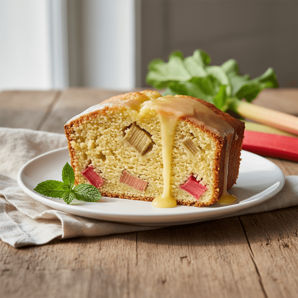 Lemon Rhubarb Loaf: Zesty & Tart Springtime Bake