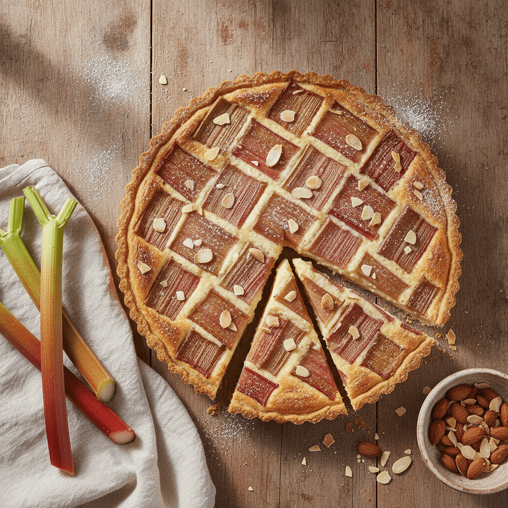 Tarte Amandine Rhubarbe: A Perfect Make-Ahead Dessert