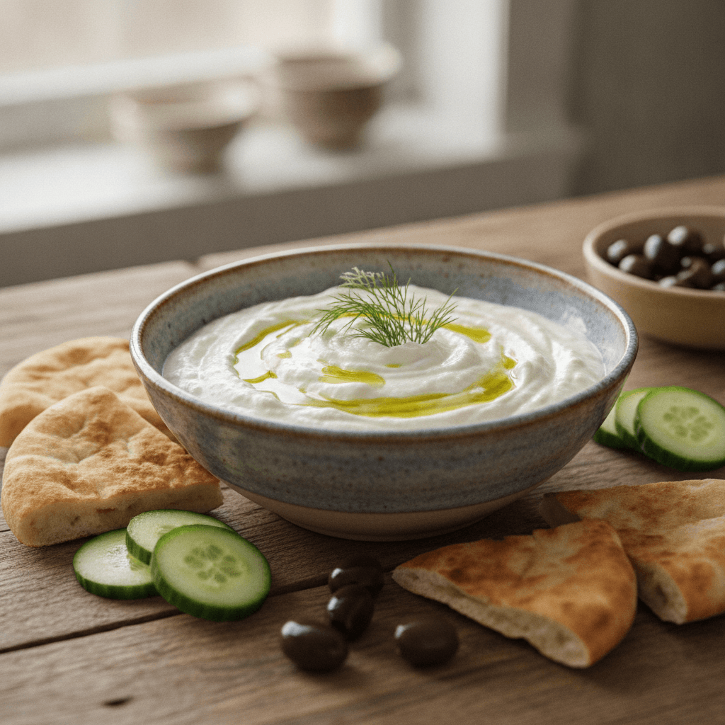 Authentic Tzatziki Recipe (Easy Taziki Sauce)