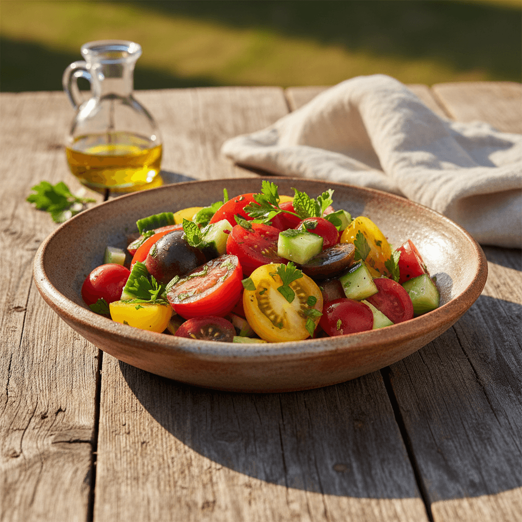 The Best Summer Tomato Salad (Better Than Caprese!)