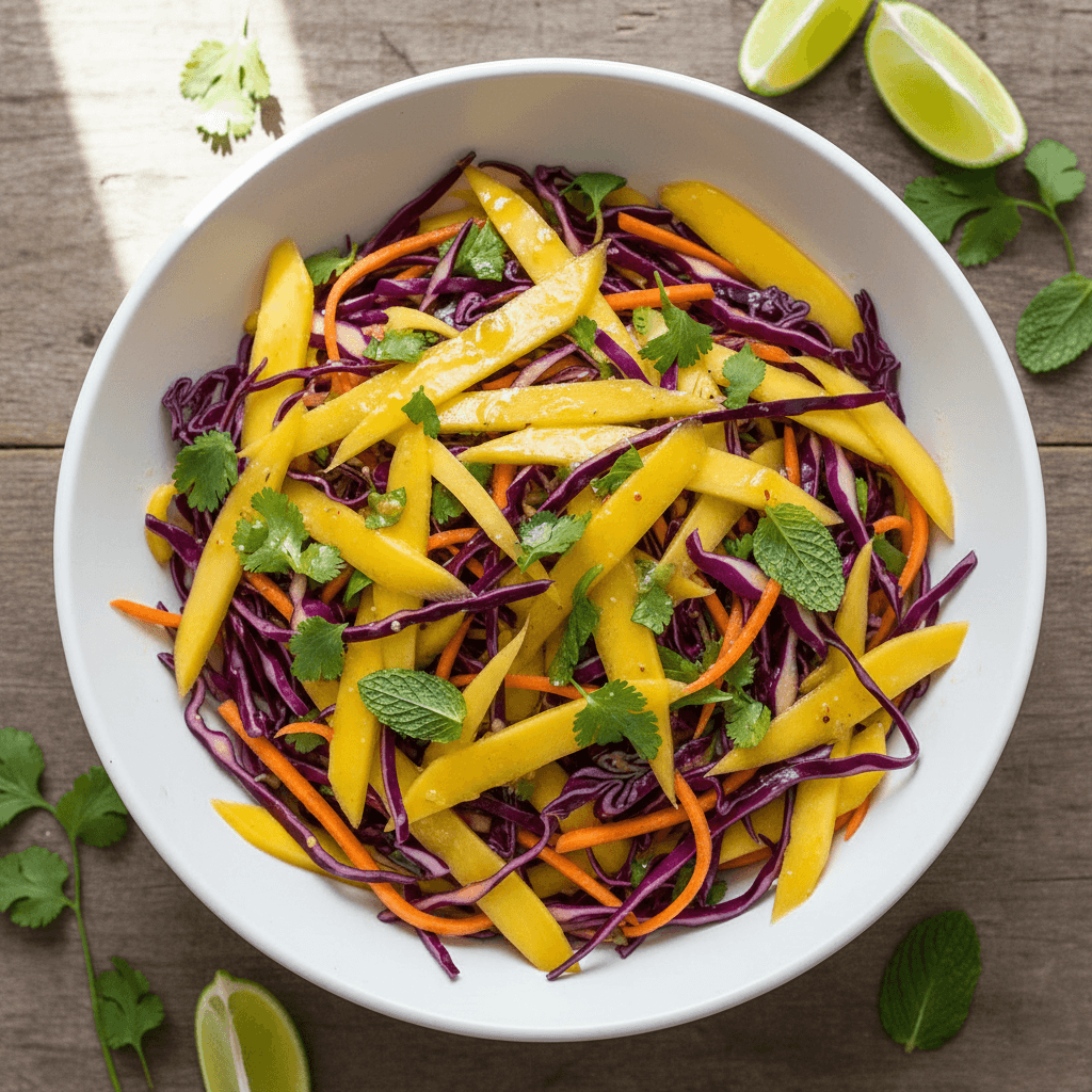 Delicious Mango Slaw: A Refreshing Summer Side Dish