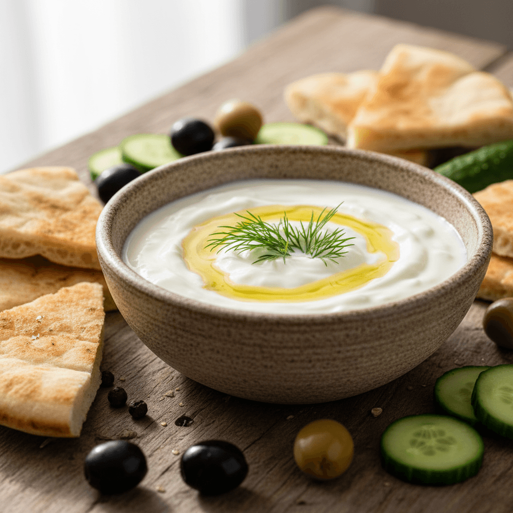 Authentic Greek Tzatziki Sauce Recipe